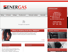 Tablet Screenshot of energas.pl